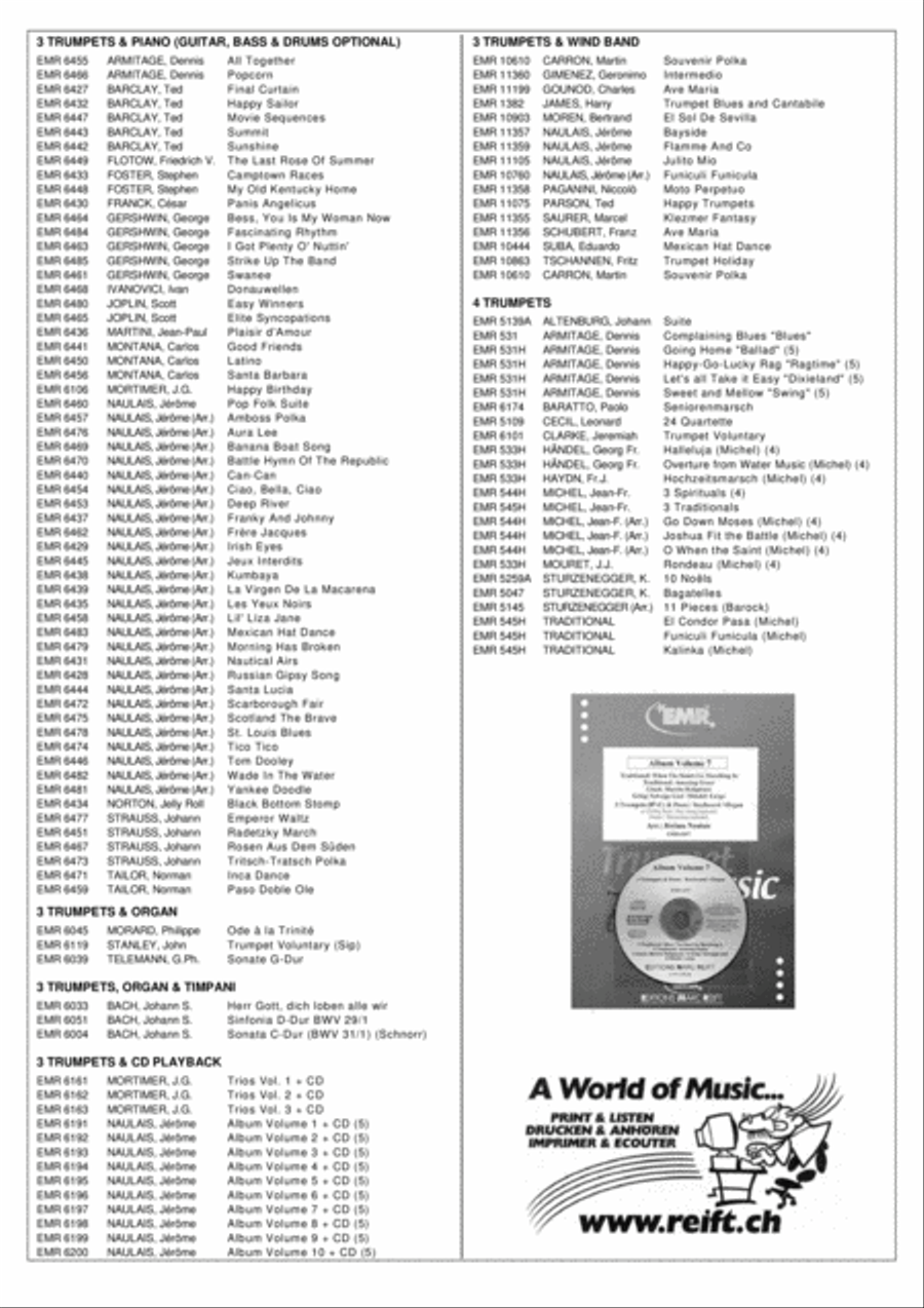 Free Time Trumpet scores gallery preview page 6