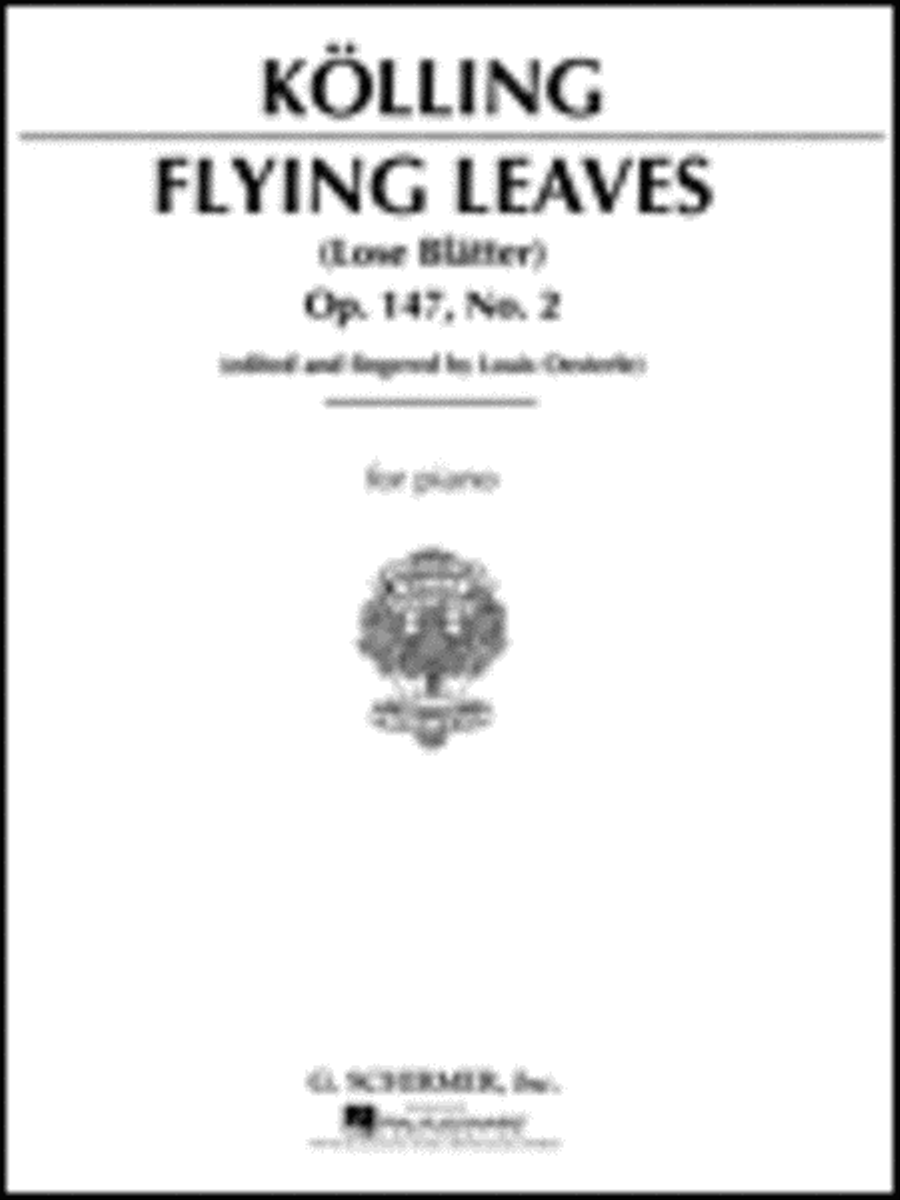 Flying Leaves, Op. 147 (Allegro Molto in A Minor) Piano Solo scores gallery preview page 1