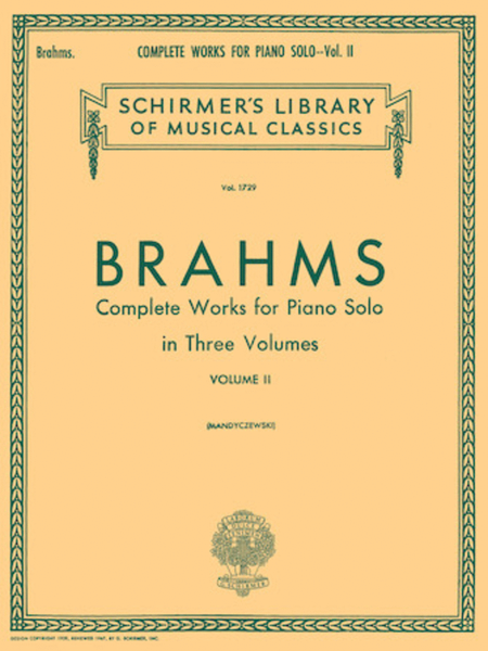 Complete Works for Piano Solo – Volume 2