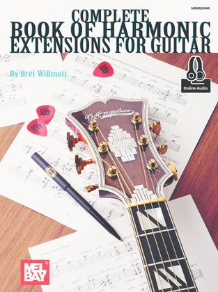 Book cover for Complete Book of Harmonic Extensions for Guitar