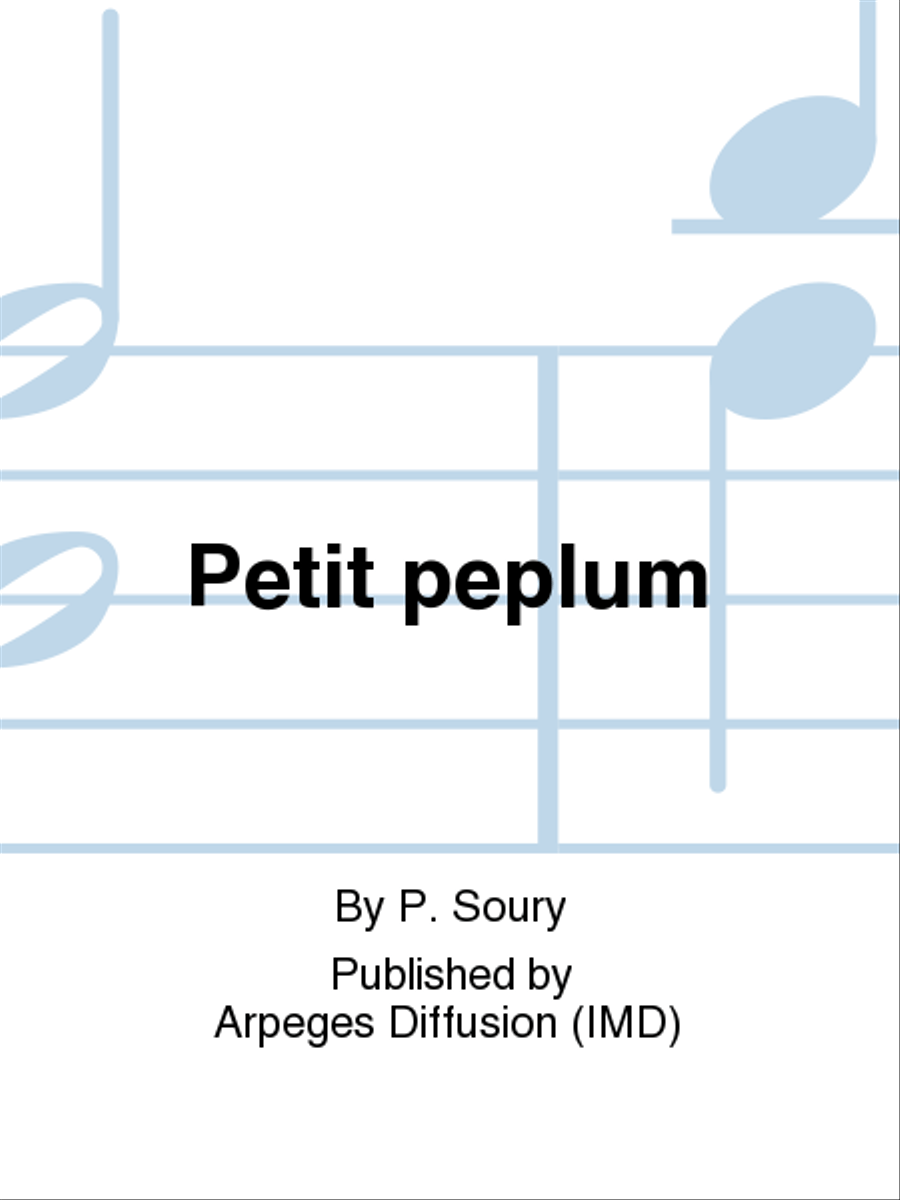 Petit peplum Trumpet Trio scores gallery preview page 1
