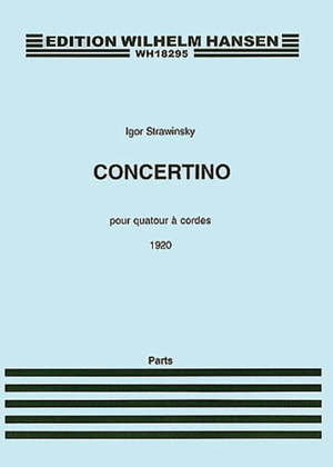 Book cover for Concertino (1920)