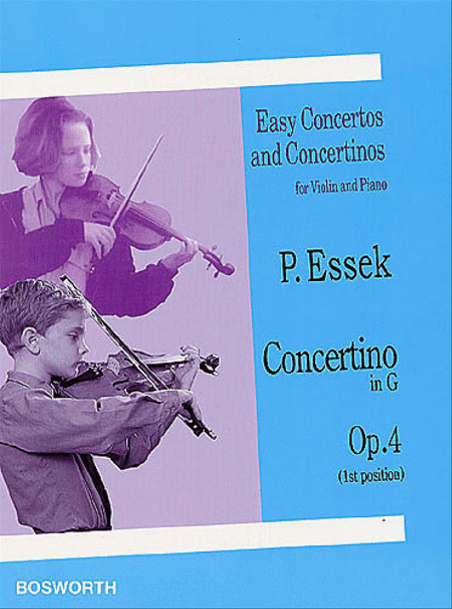 Concertino in G Op. 4 Violin Solo scores gallery preview page 1
