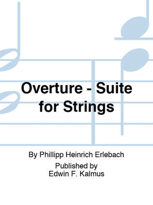 Book cover for Overture - Suite for Strings