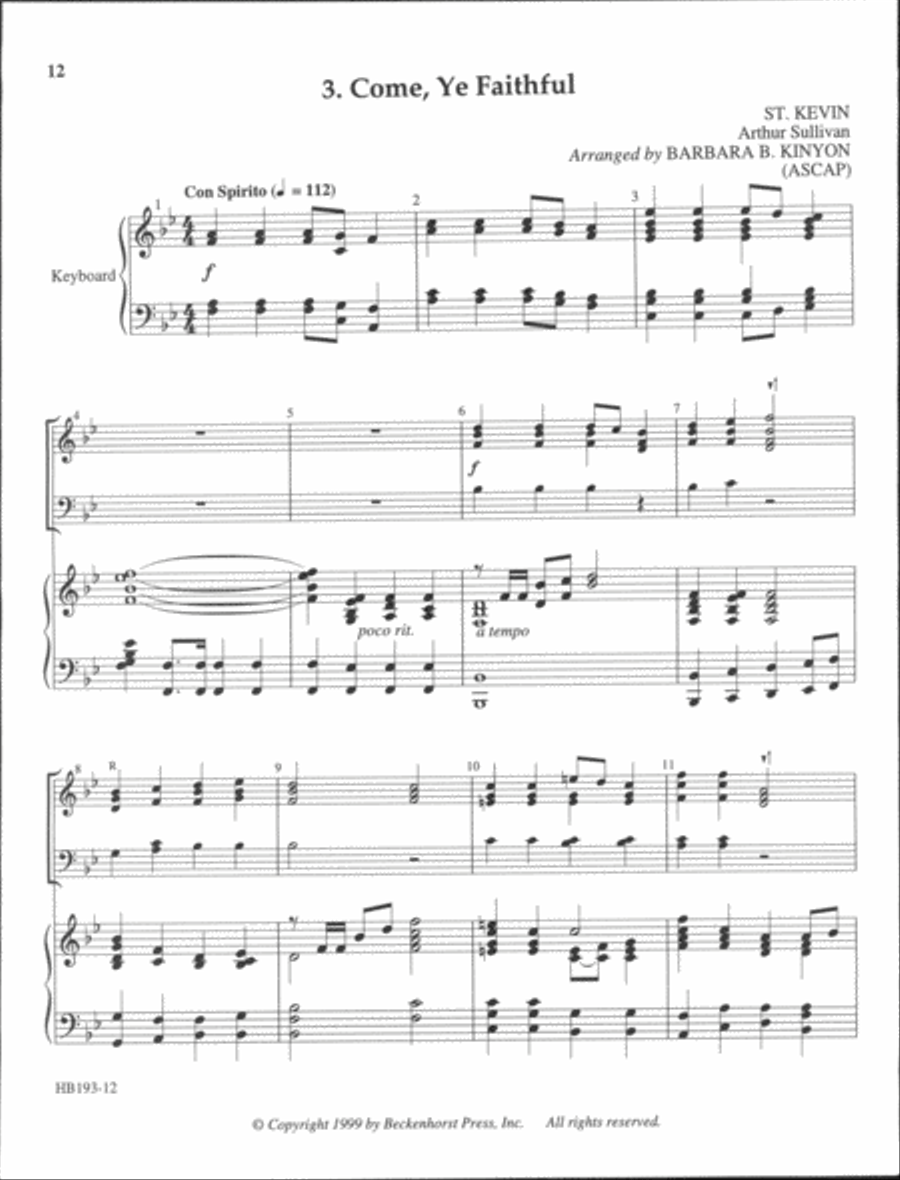 Let's All Ring Hymns of Faith