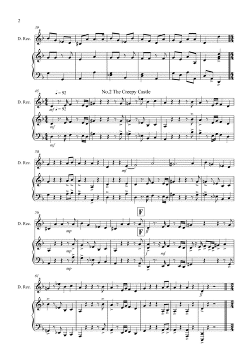 3 Halloween Pieces for Descant Recorder and Piano image number null