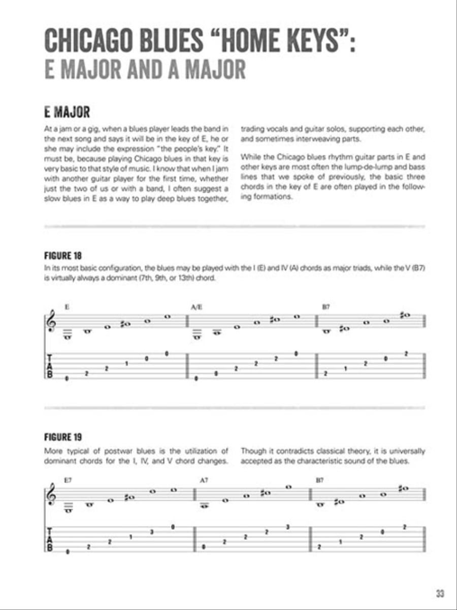 Chicago Blues Rhythm Guitar Electric Guitar scores gallery preview page 5