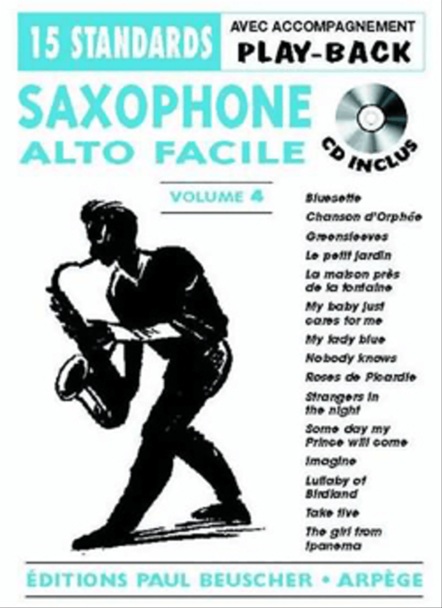 Saxophone Facile - Volume 4