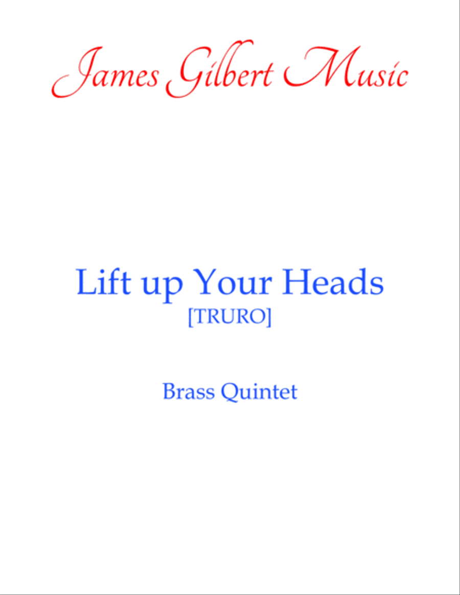 Lift Up Your Heads Brass Ensemble scores gallery preview page 1