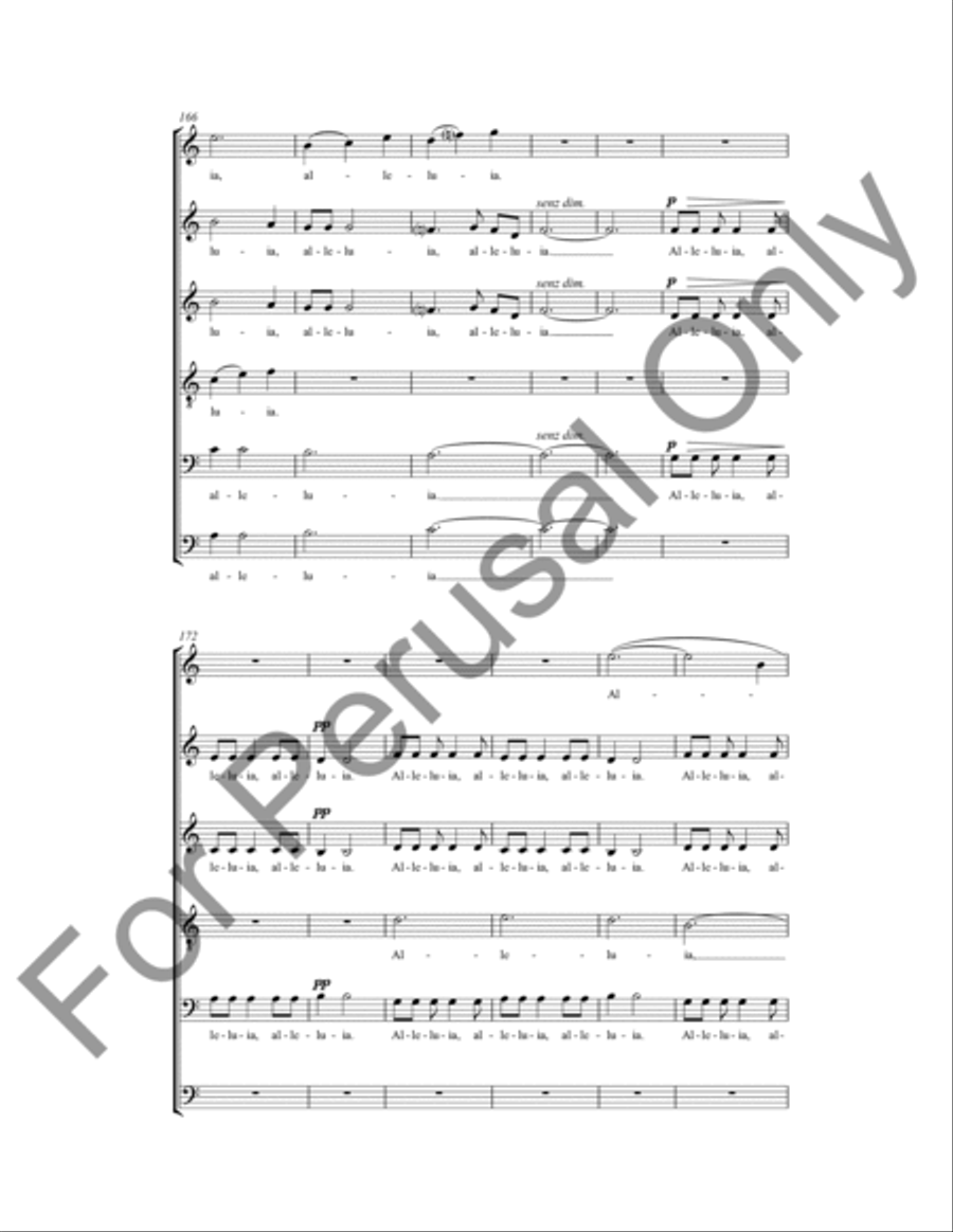 Salmo 150 4-Part scores gallery preview page 15