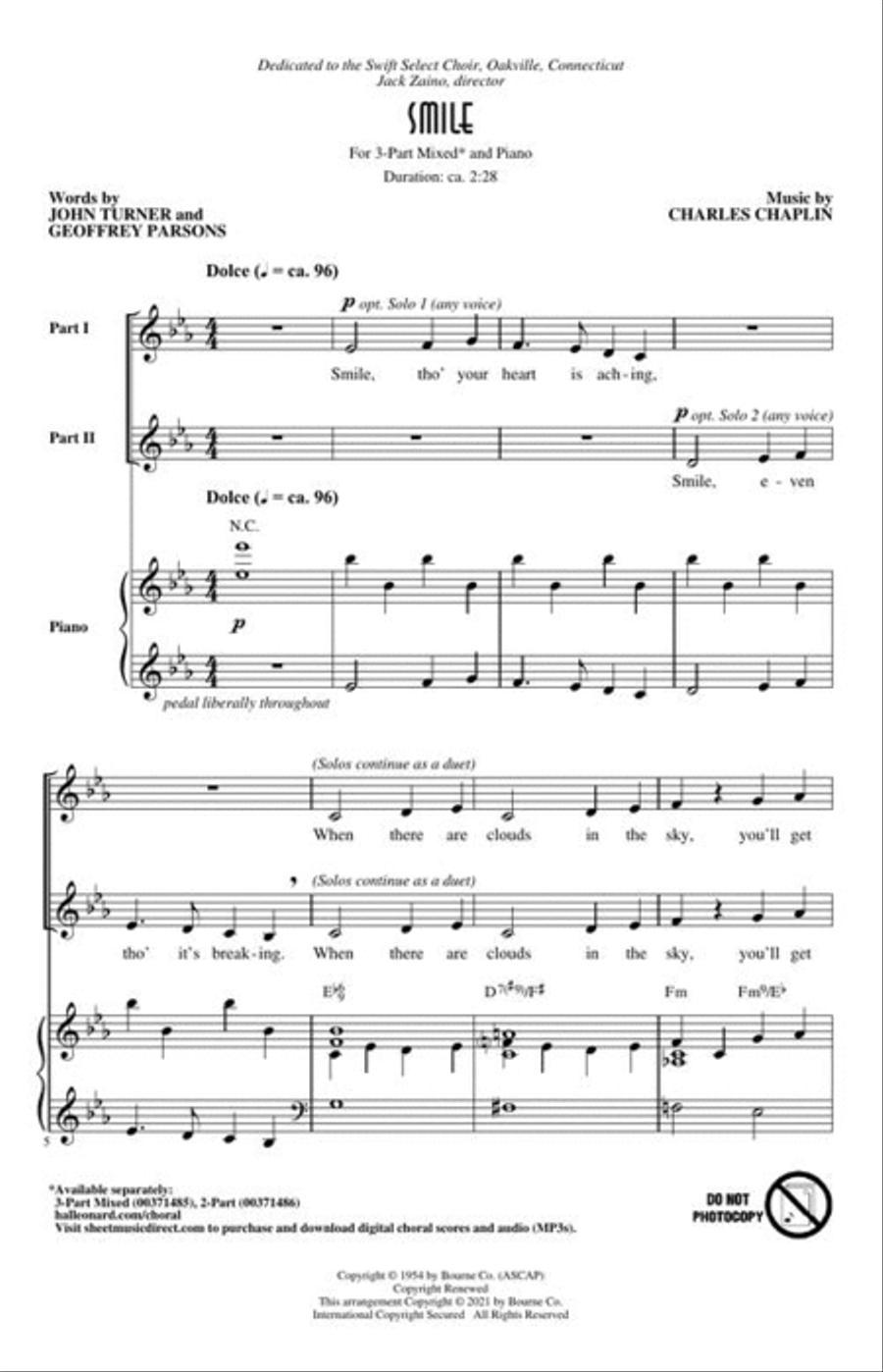 Smile 3-Part scores gallery preview page 4
