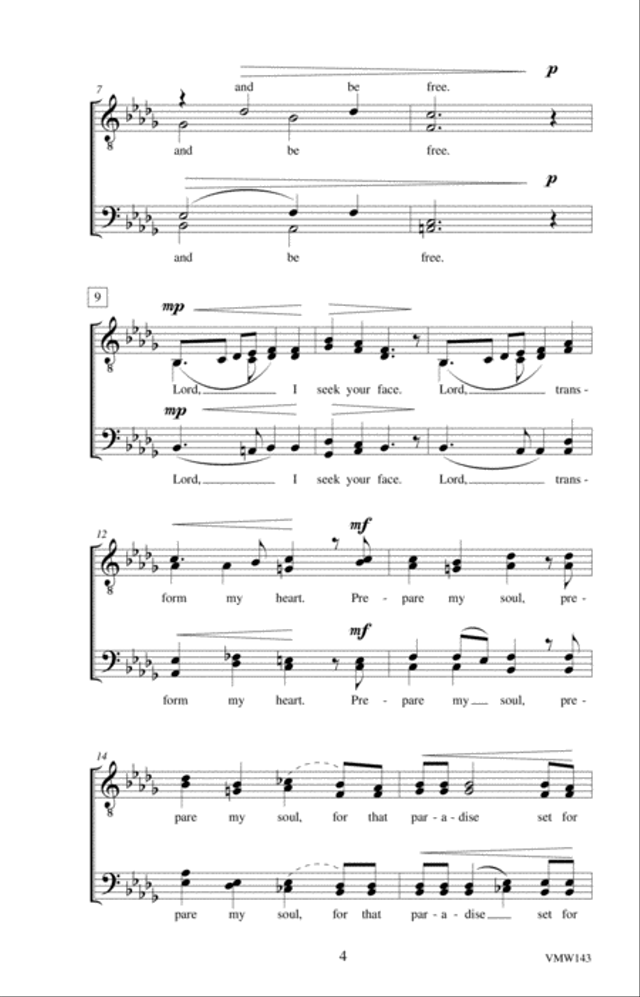 I Seek Your Face I Seek Your Face TTBB scores gallery preview page 4