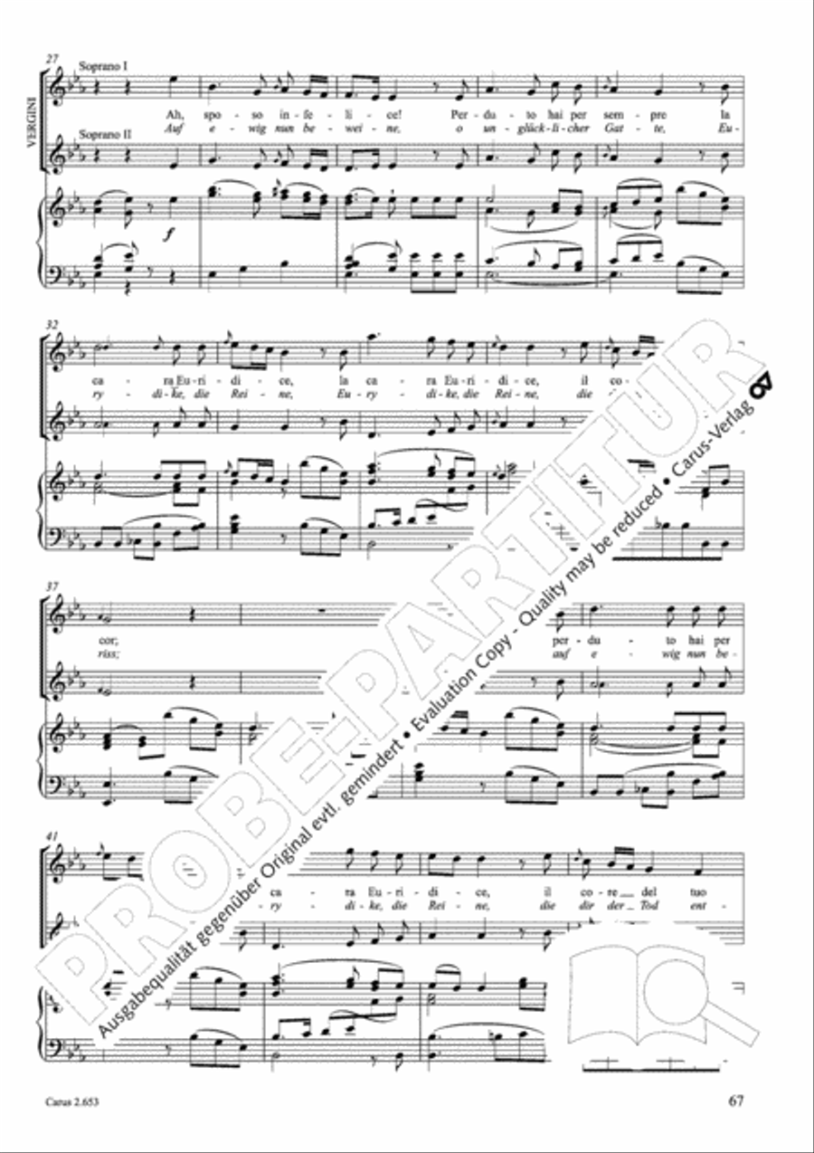 Choral collection Great Opera Choruses - Mozart * Haydn (choir & piano) Choir scores gallery preview page 78