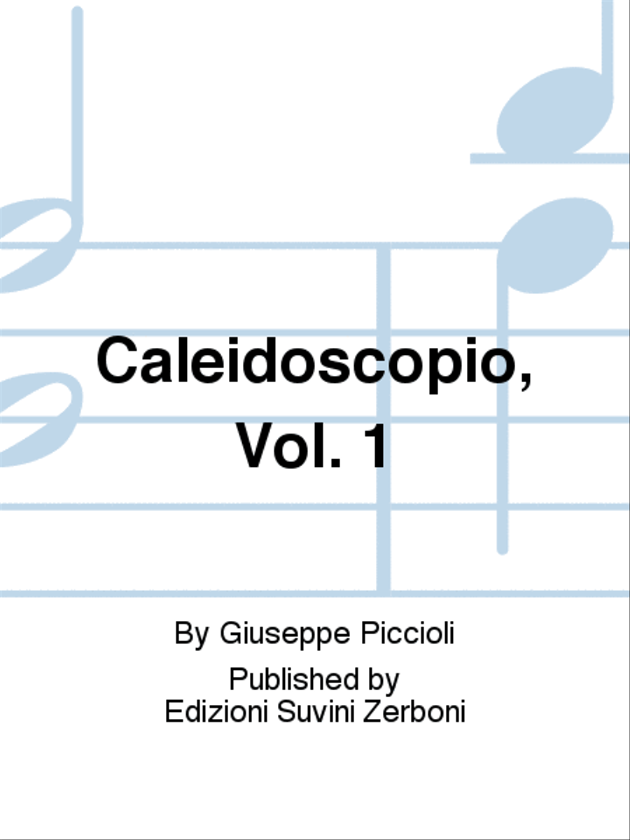 Caleidoscopio, Vol. 1 Piano Solo scores gallery preview page 1