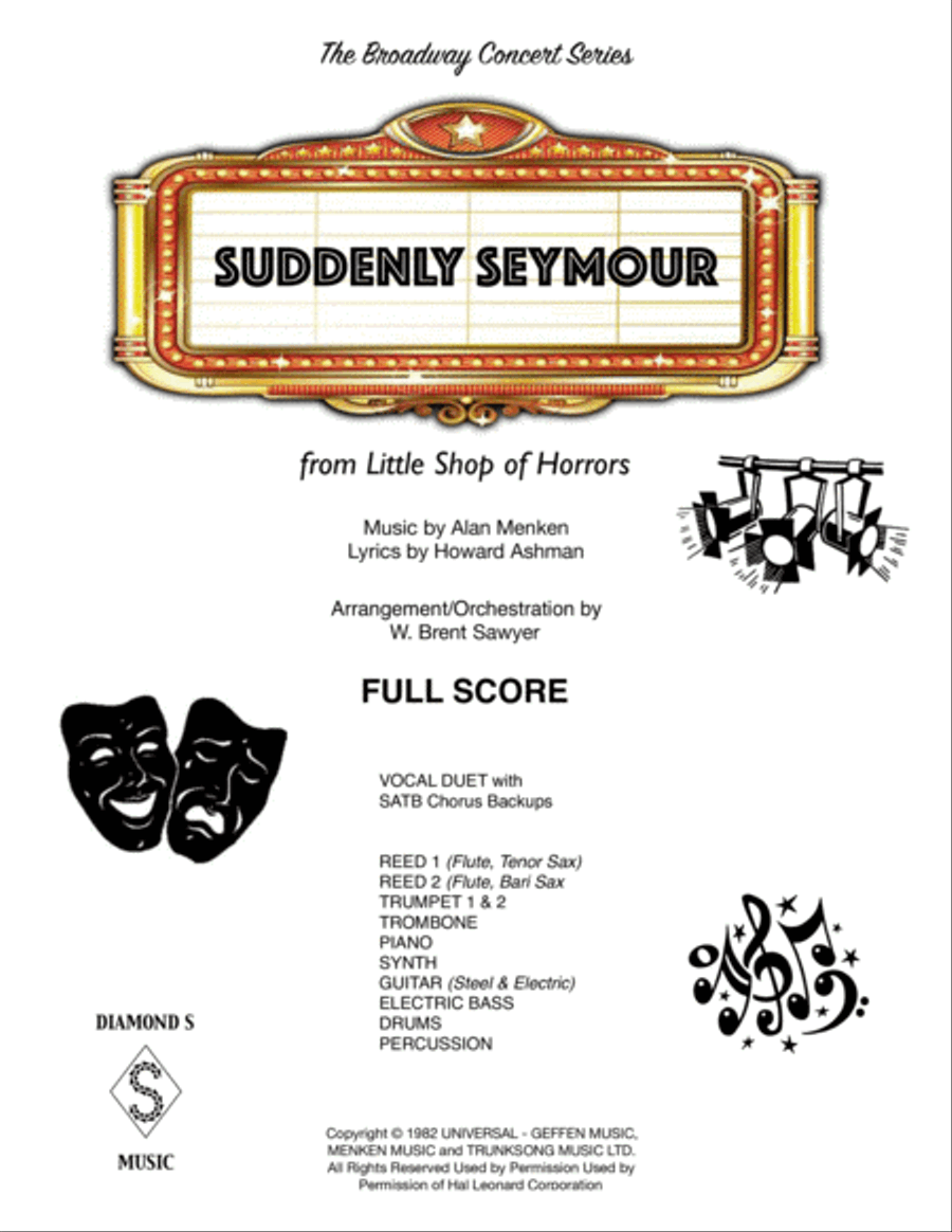 Suddenly Seymour - Score Only Large Ensemble scores gallery preview page 1
