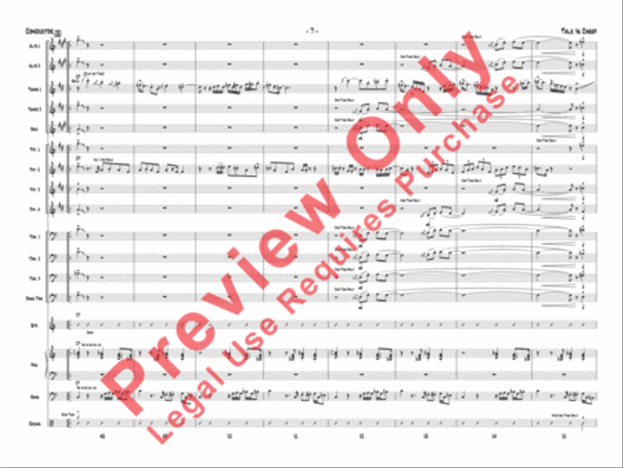 Talk Is Cheep Jazz Ensemble scores gallery preview page 10