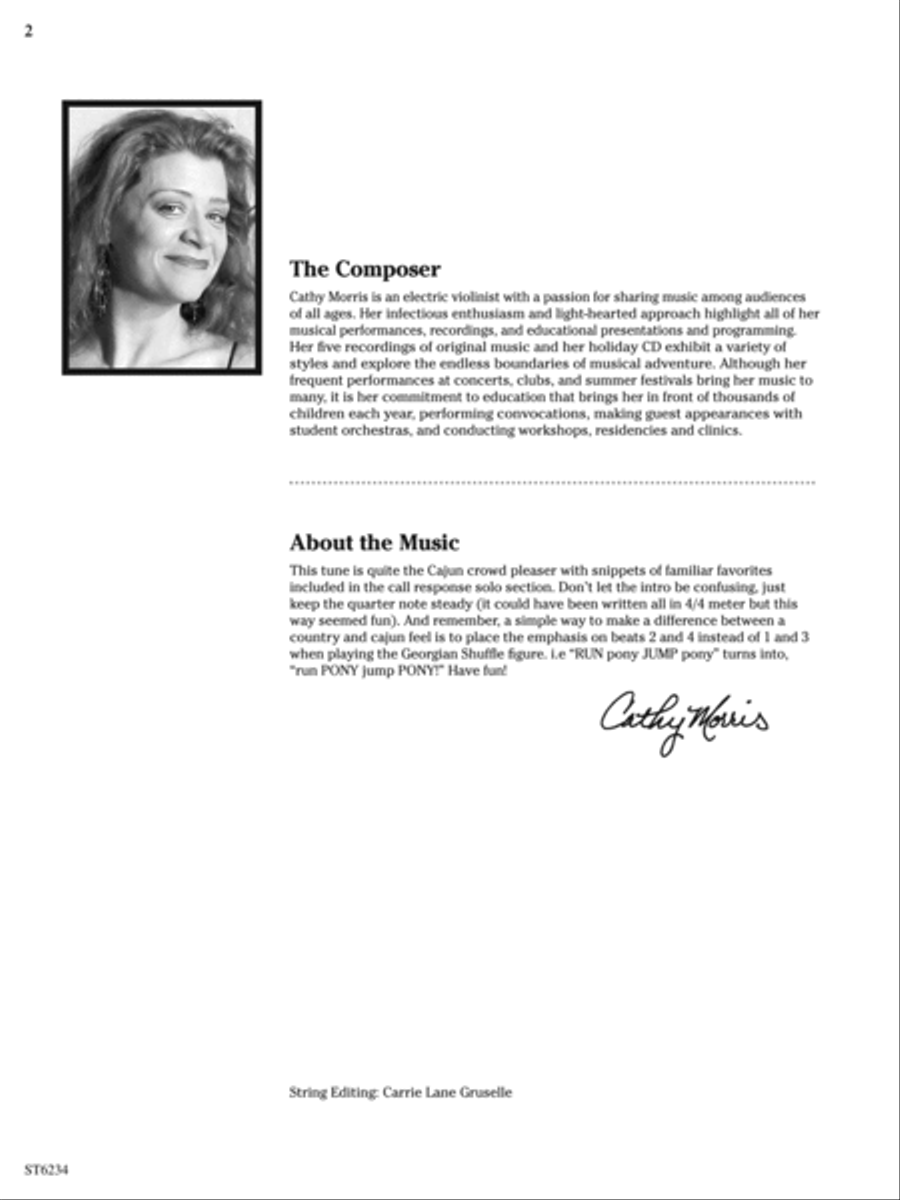 Bayou Self: Score Bayou Self: Score String Orchestra scores gallery preview page 2