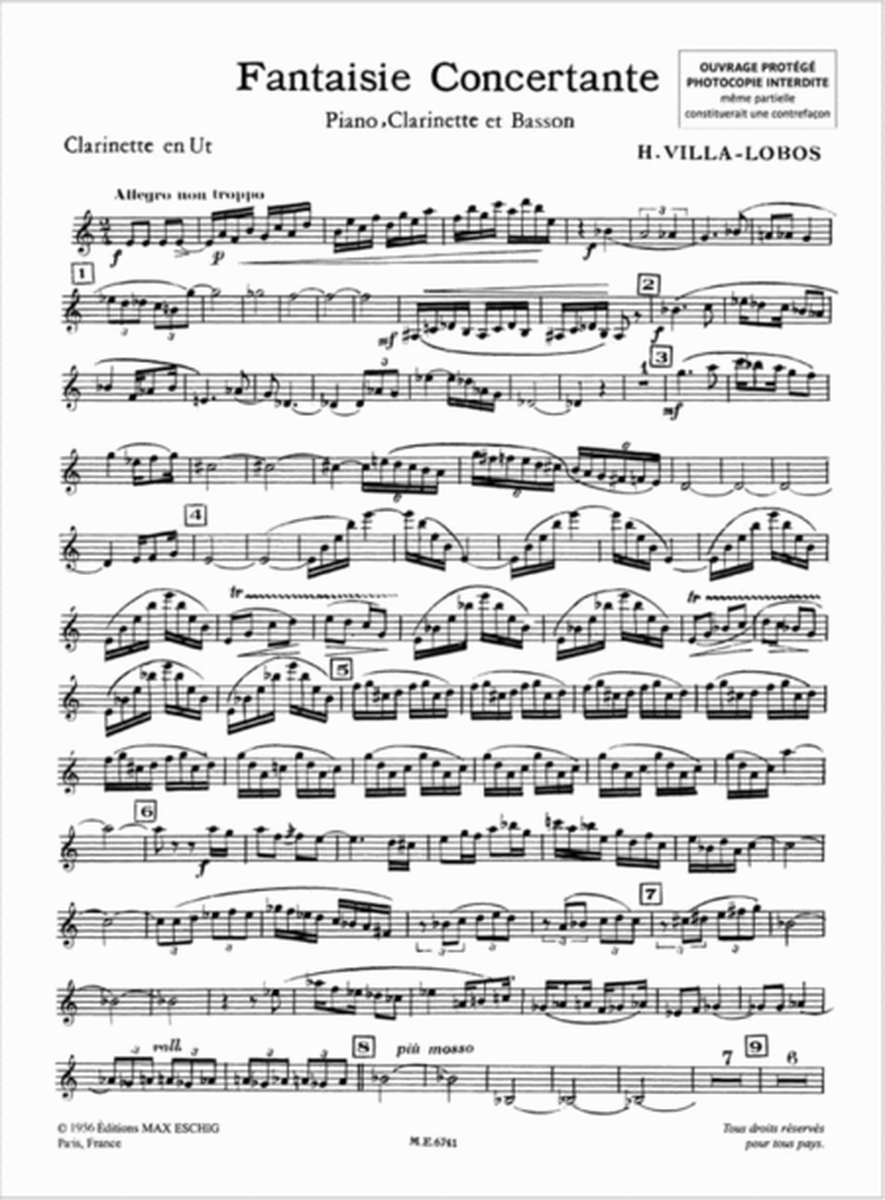 Villa-Lobos Fantaisie Concertantecl-Basson-Piano