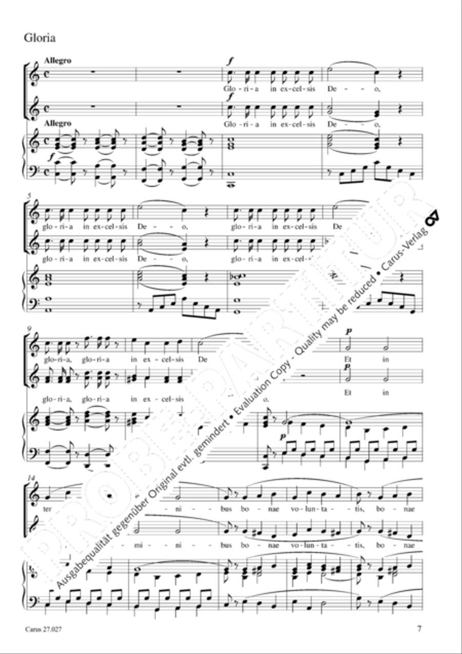 Messe breve Messe breve SA scores gallery preview page 8