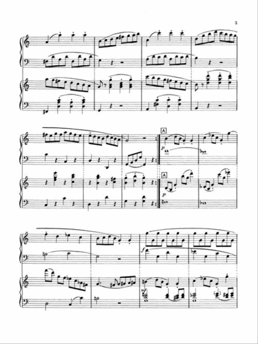 Sonatina Op. 36, No. 1 Piano Duet scores gallery preview page 4