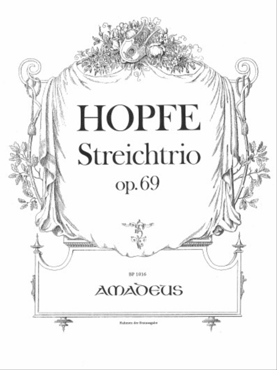 Trio G minor op. 69 String Trio scores gallery preview page 1