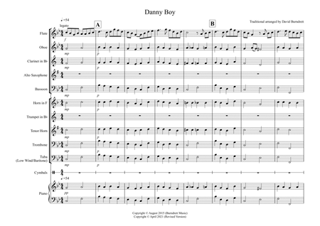 Danny Boy for School Wind Band image number null