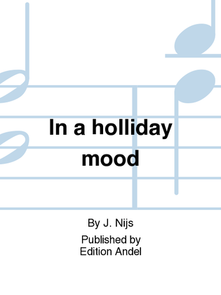 Book cover for In a holliday mood
