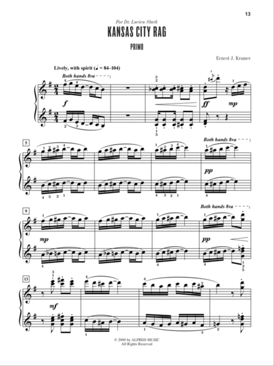 Contest Winners for Two, Book 5 Small Ensemble scores gallery preview page 5