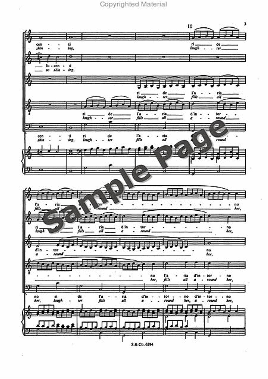 A Un Giro *******p.o.p.****** SSATB scores gallery preview page 4