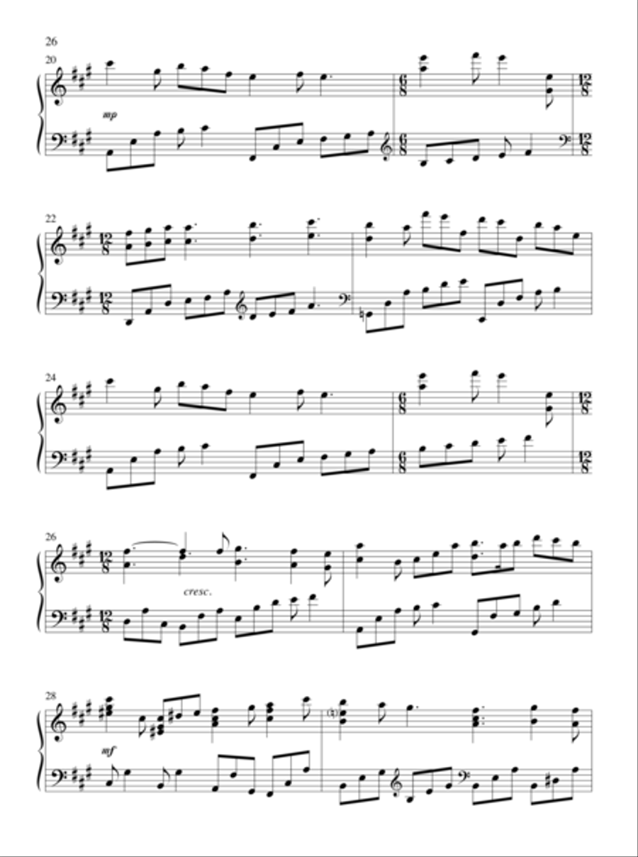 Christmas Impressions Piano Solo scores gallery preview page 15