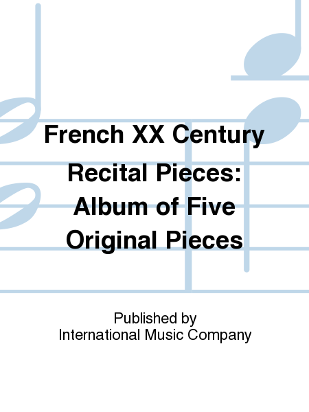 Album of Five Original Pieces