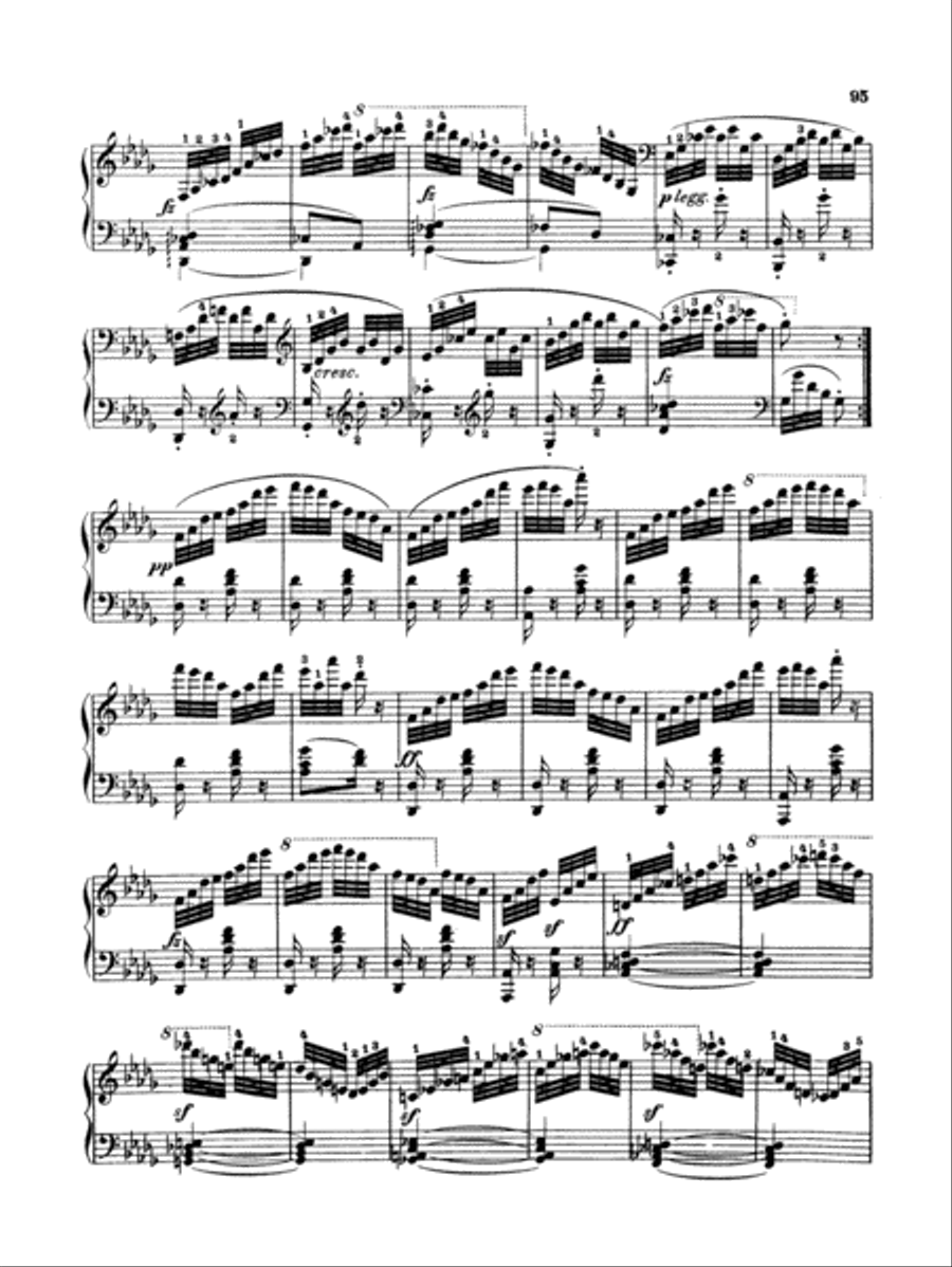 Czerny: School of Velocity, Op. 299 No. 39 Piano Solo scores gallery preview page 2