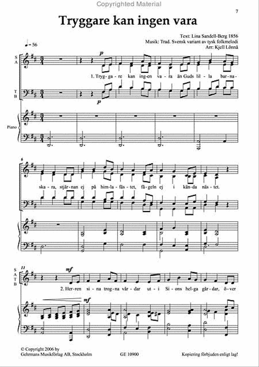 Grannlatar 2 4-Part scores gallery preview page 4