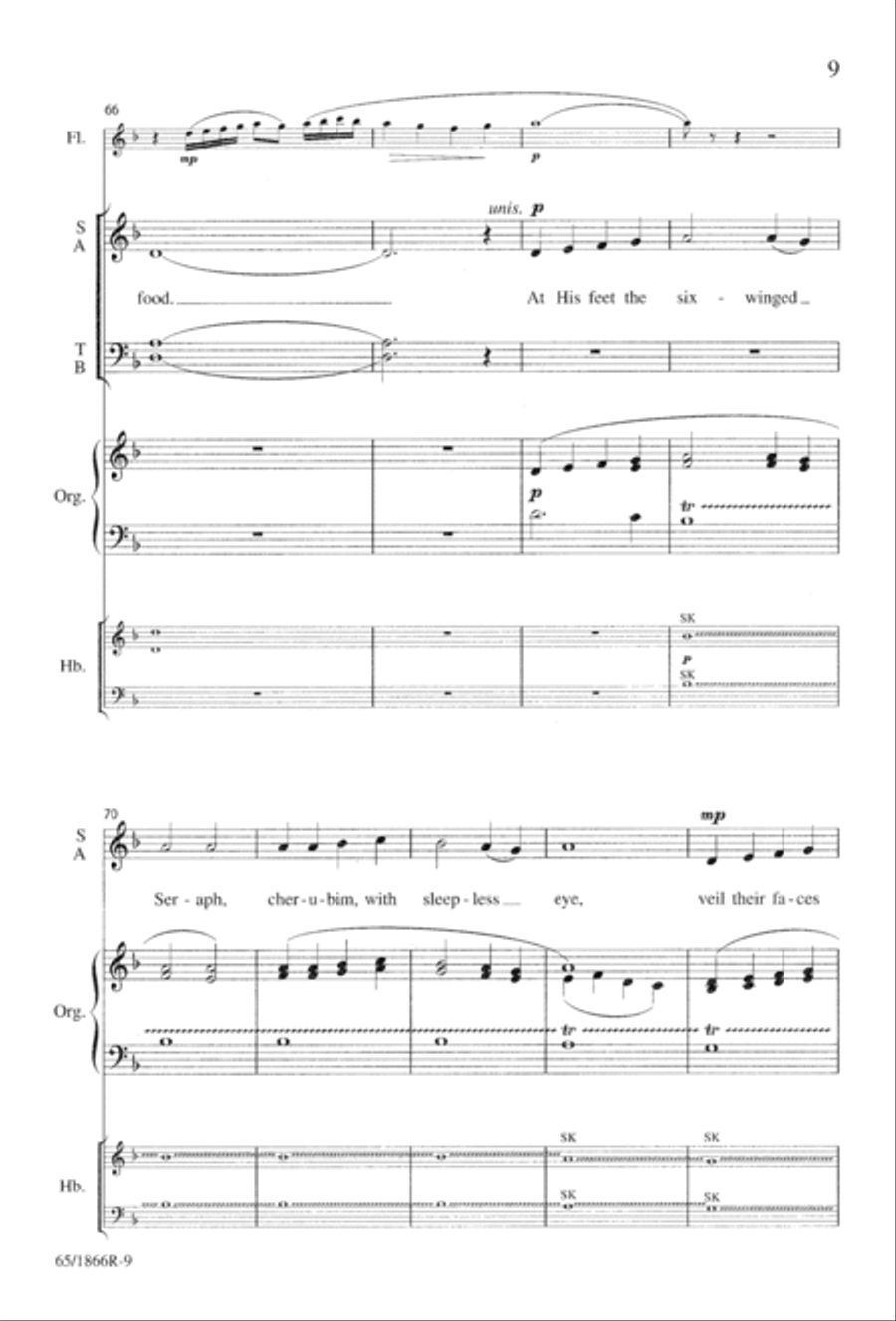How Sweet the Sound 4-Part scores gallery preview page 11