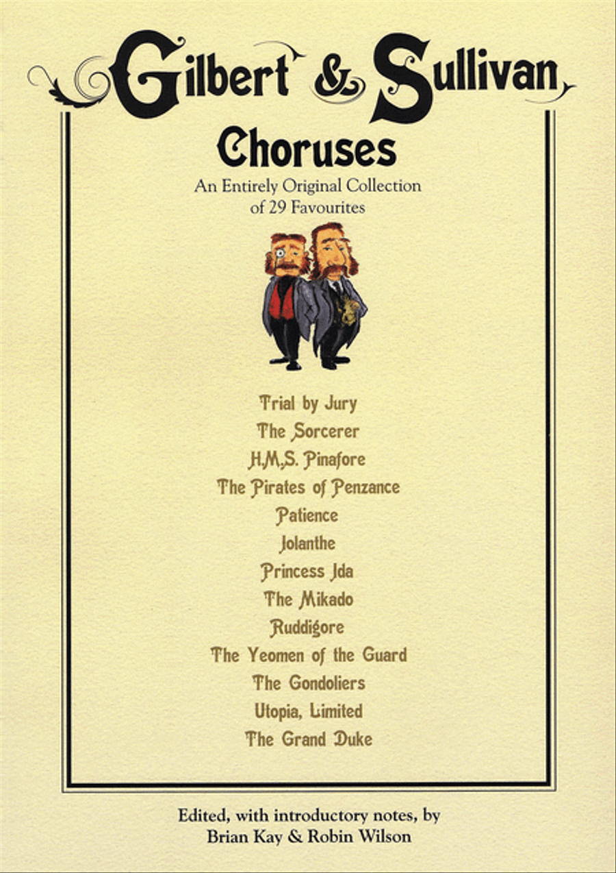 Gilbert & Sullivan Choruses Mixed Choir scores gallery preview page 1