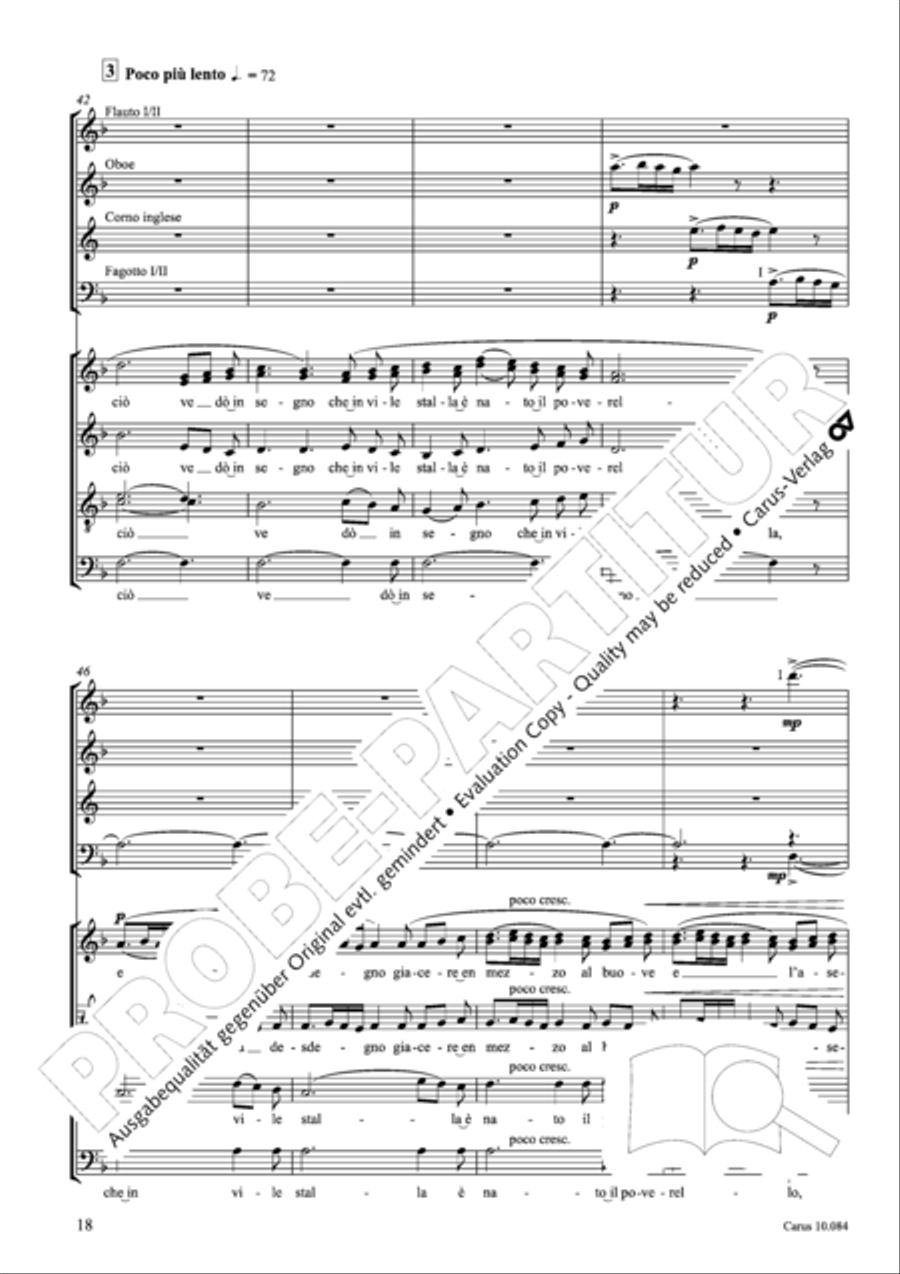 Lauda per la Nativita del Signore Divisi scores gallery preview page 19