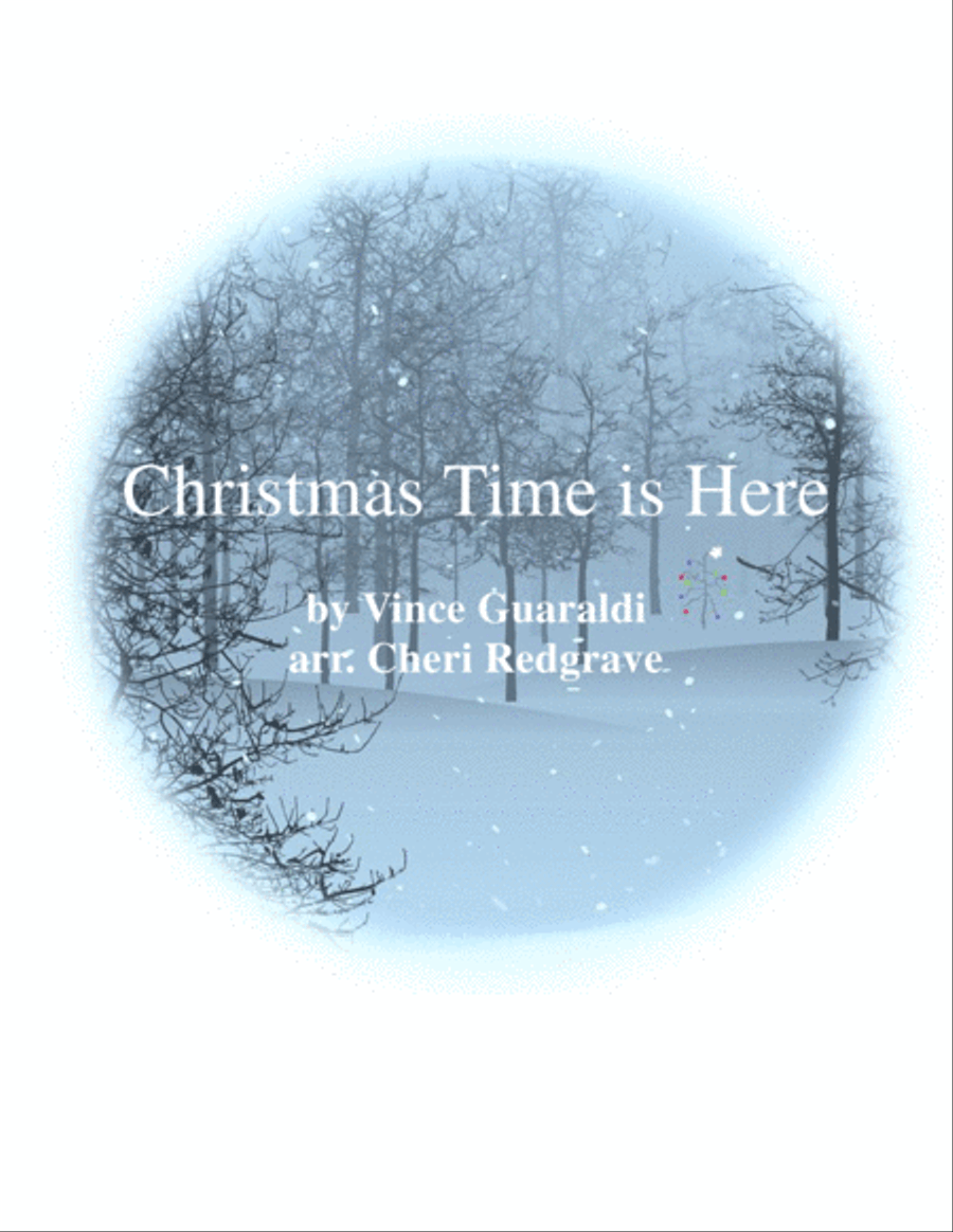 Christmas Time Is Here Percussion Ensemble scores gallery preview page 1