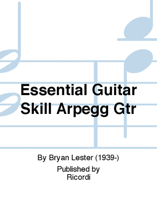 Essential Guitar Skill Arpegg Gtr
