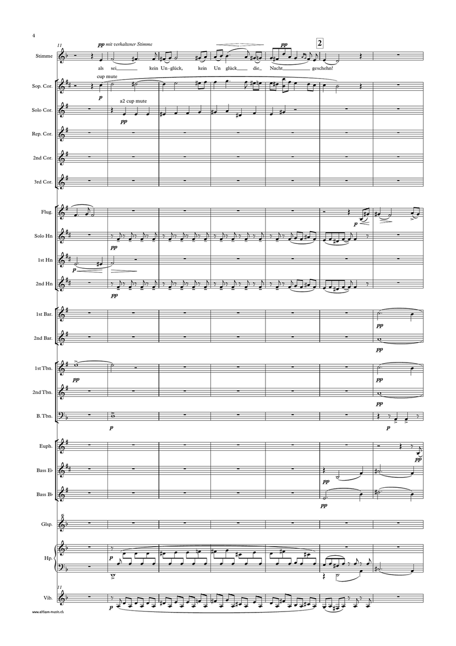 Nun will die Sonn' so hell aufgehn Nun will die Sonn' so hell aufgehn Brass Band scores gallery preview page 5