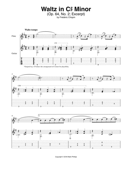 Waltz in C-sharp Minor (Op. 64, No. 2) image number null