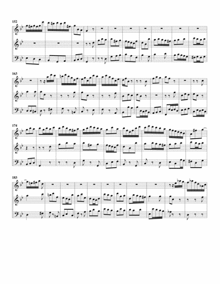 Aria: Bereite dich, Zion from: Weihnachts-Oratorium, BWV 248 (arrangement for recorder and organ or