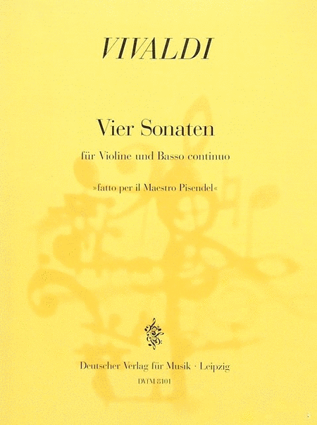 4 Sonatas - Urtext