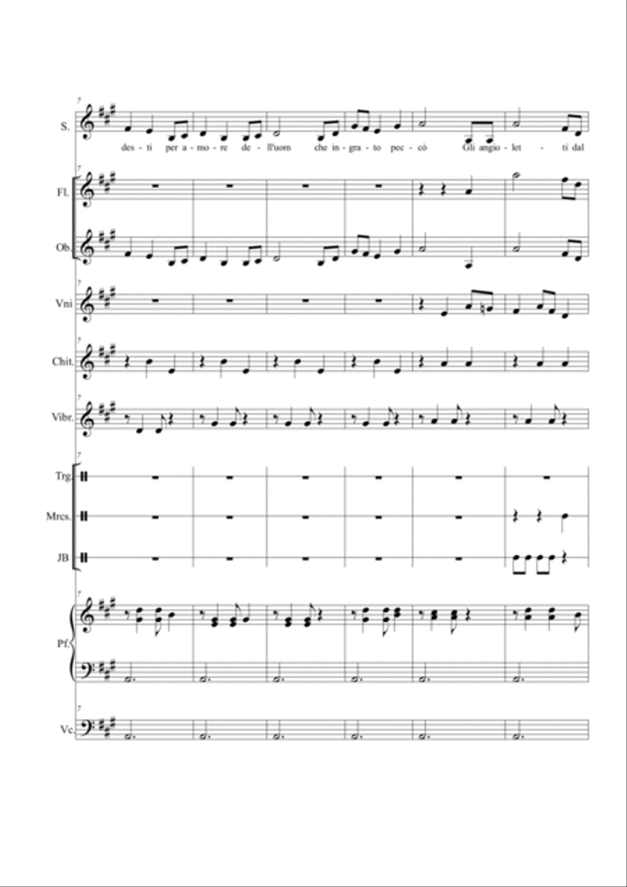 Lullaby op.49 n.4 - Score Only Full Orchestra scores gallery preview page 2
