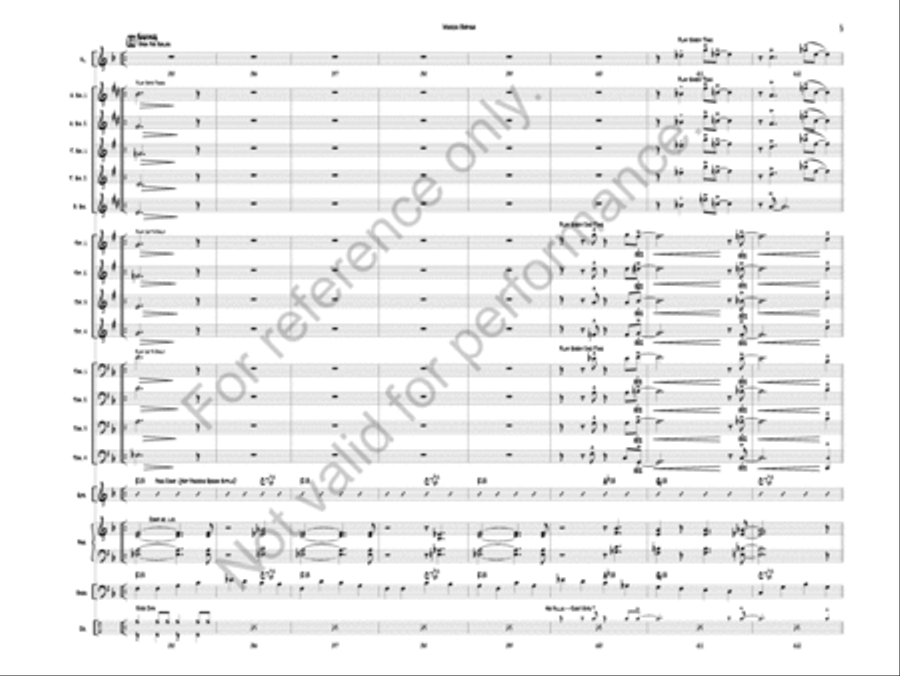 March Bopish Jazz Ensemble scores gallery preview page 7