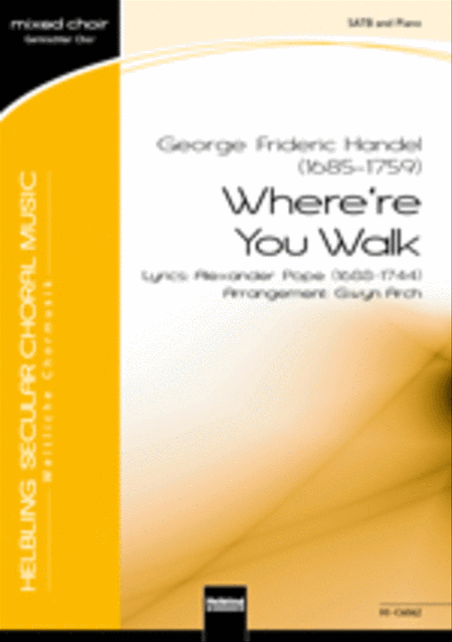 Where'er You Walk Where'er You Walk SSAA scores gallery preview page 1