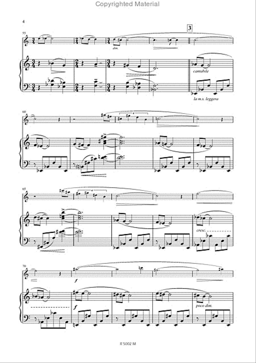 Elisions du jour Clarinet Solo scores gallery preview page 5