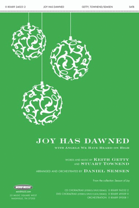 Book cover for Joy Has Dawned - CD ChoralTrax