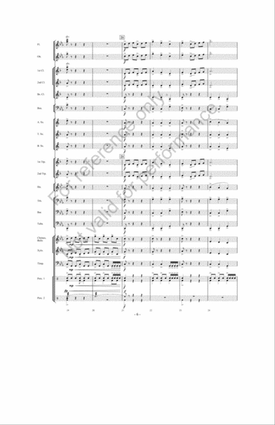 Legend of Pirates Cove Concert Band scores gallery preview page 5