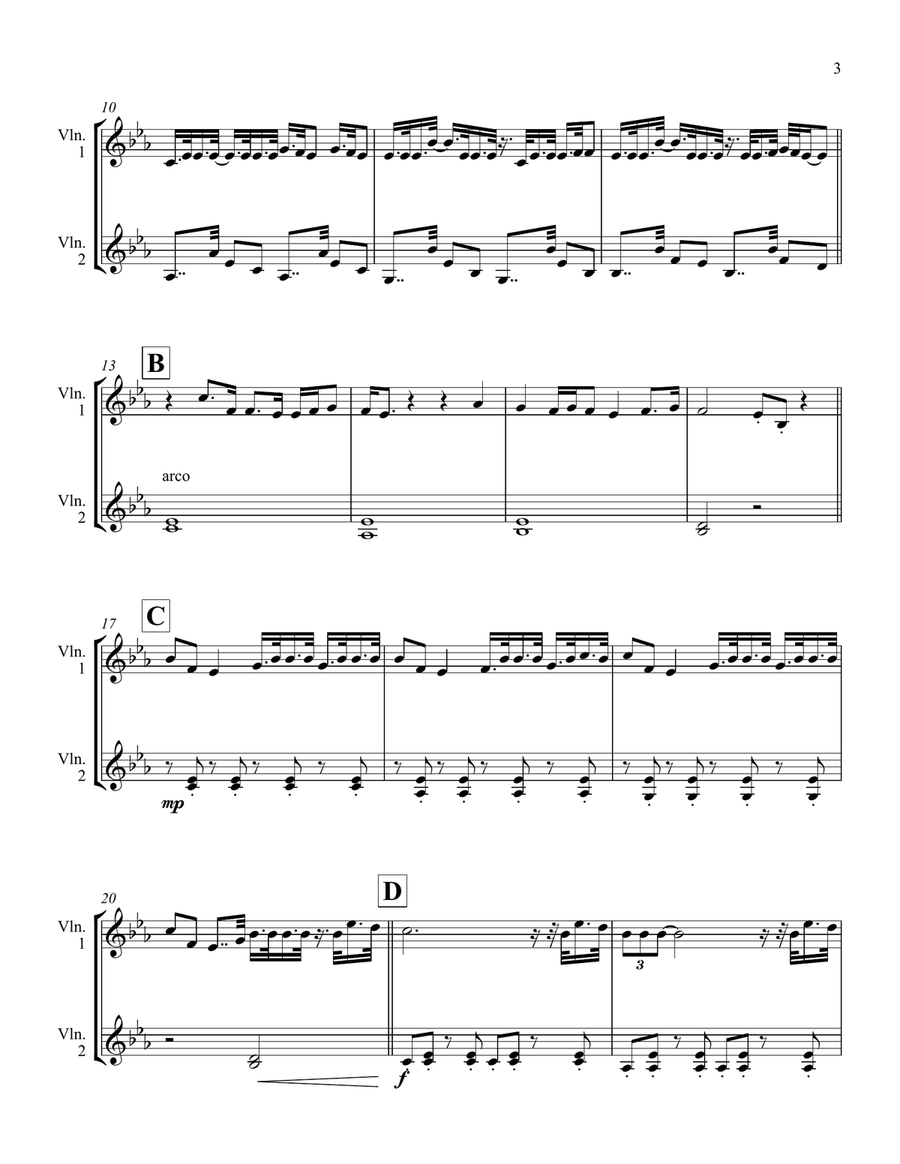 Savage Love Savage Love Set of Parts scores gallery preview page 3