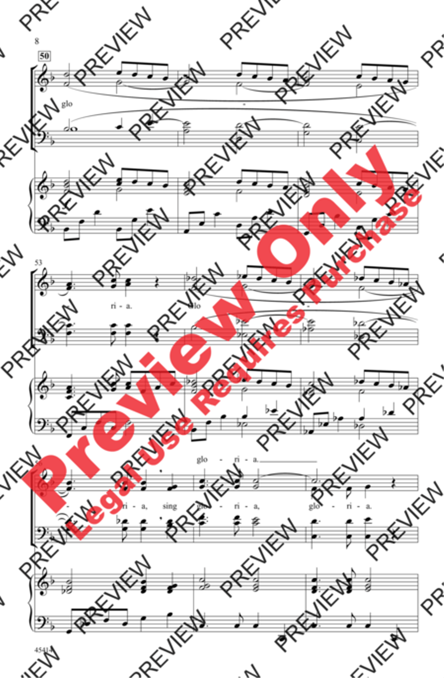 Starlight - SoundTrax CD (CD only) Choir scores gallery preview page 8